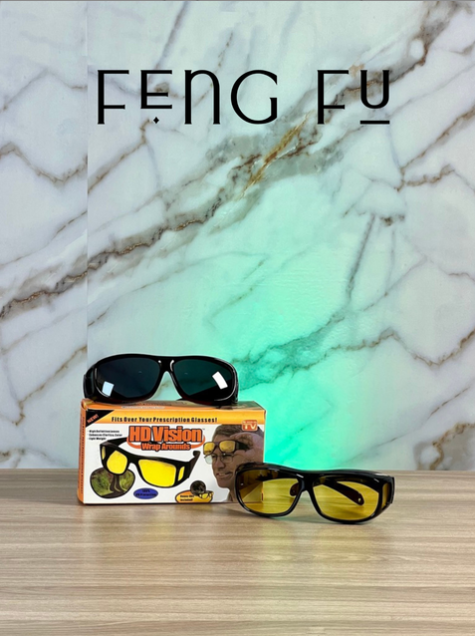 Lentes HD  Nocturnos Para Manejar Conducir Noche y Dia
